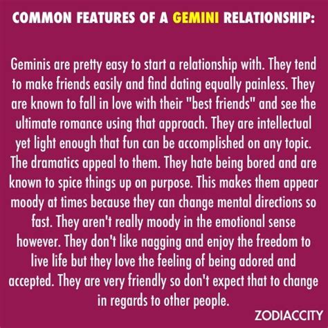 common features of a gemini relationship quotes pinterest popular features of and