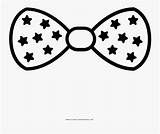 Coloring Tie Bow Transparent Clipart Clipartkey sketch template