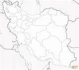 Coloring Iran Map Pages sketch template