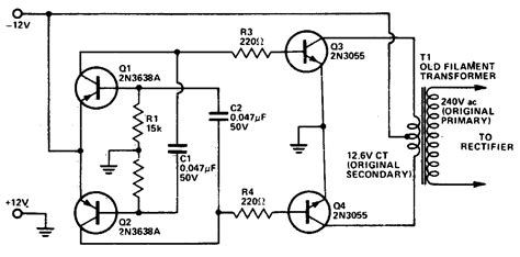 dc  dc ac inverter circuit diagram electronic circuit diagrams schematics