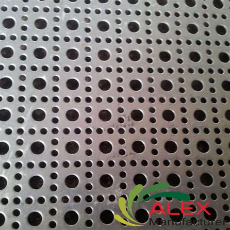 perforated metal security fencing wire mesh