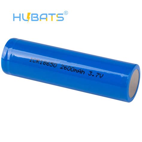 li ion icr 18650 2600mah 3 7v rechargeable battery wholesale hubats