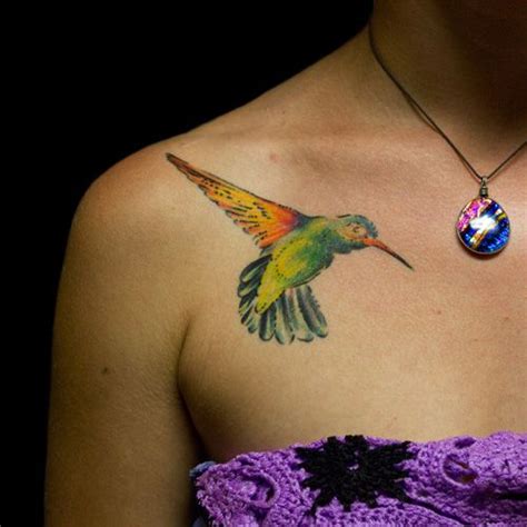 Small Colorful Tattoos On Shoulder Small Tattoos