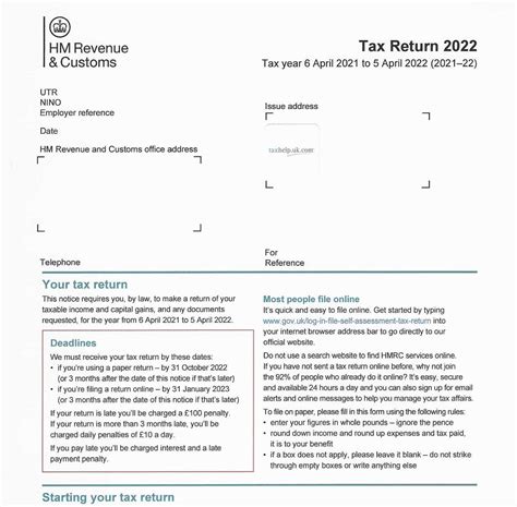 paper tax return