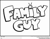 Coloring Family Pages Guy Drawing Peter Griffin Printable Cat Cartoon Clipart Color Library Colouring Draw Logo Getcolorings Comments Adults Adult sketch template