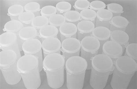 small plastic storage canister containers  lauraslastditch