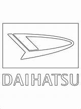 Daihatsu sketch template