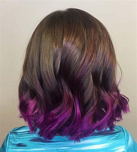 bold  trendy dark purple hair color ideas page    stayglam