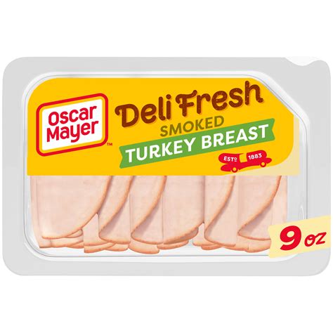 buy oscar mayer deli fresh smoked turkey breast sliced lunch meat  oz