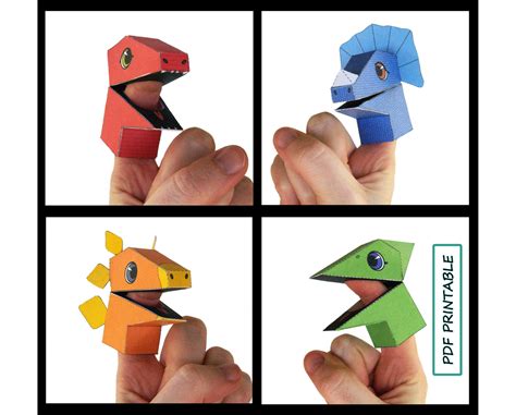 images  printable animal paper finger puppet printable