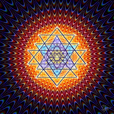 sacred geometry  digital art  endre balogh