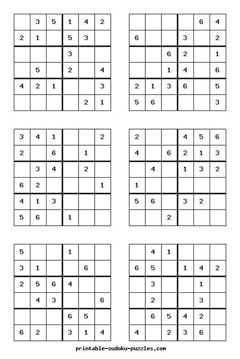 resultado de imagen de sudoku   sudoku puzzles printables