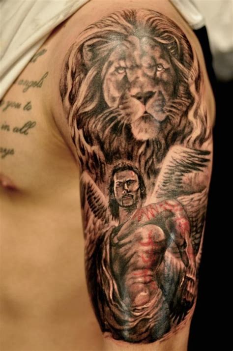 the 50 coolest looking leo tattoos for guys tribal tattoos leo tattoos