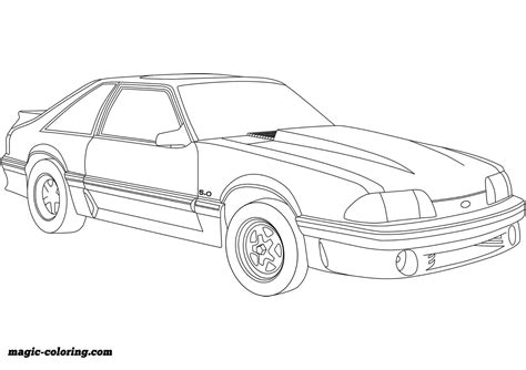 ford mustang coloring page race car coloring pages ford mustang fox