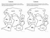 Continents Outs Puzzle Grade Kontinente Geography Mobilis Regard Weltkarte Eleganter Landern Malvorlagen Oceans Davp Sketchite sketch template