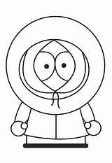 Kenny Mccormick Butters Cartman Dibujo Stan Marsh Broflovski Printablefreecoloring Coloriage sketch template
