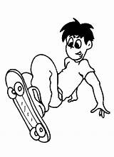 Skate Radical Skateboarding Esporte Skateboard Alvin Chipmunks Tudodesenhos Coloringhome sketch template