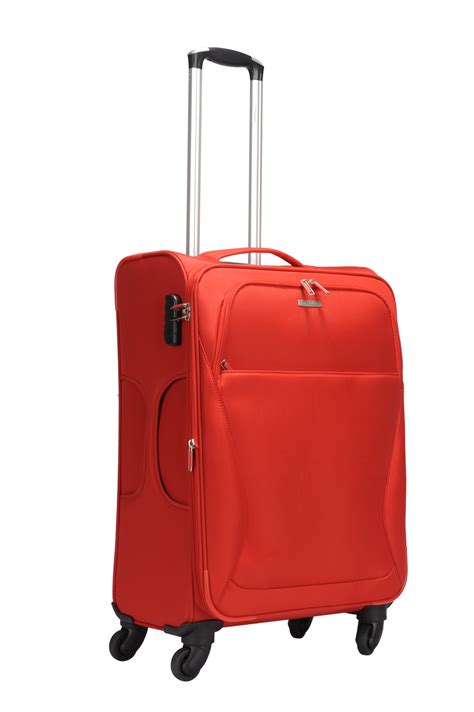 red luggage png image