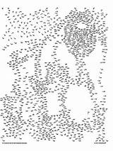Dots Printables Mycoloring Eiffel sketch template