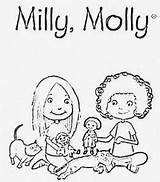 Milly sketch template