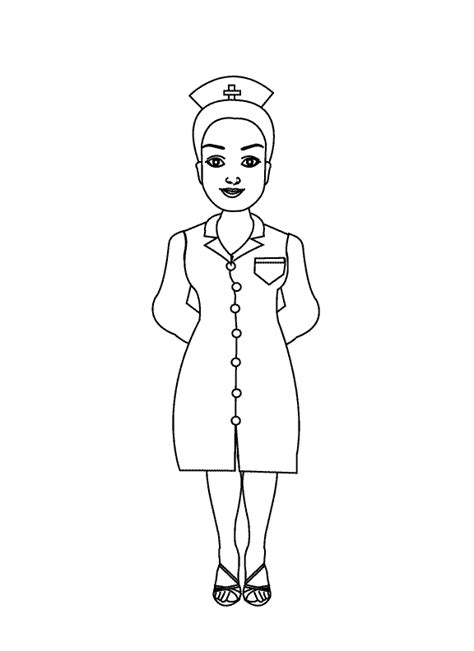 nurse coloring pages coloring books people coloring pages