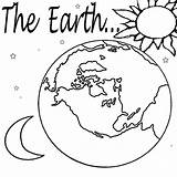 Earth Pages Coloring Mother Colouring Getdrawings sketch template