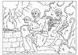 Abel Cain Kain Malvorlage Caino Abele Kleurplaat Disegno Testamento Antiguo Schulbilder Colouring Able Sheet Ausmalbild Caim Regalos Caín Scarica Grote sketch template