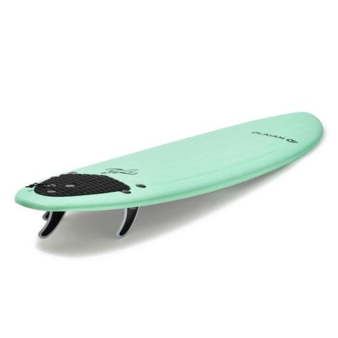 olaian foam surfboard   inclusief  vinnen decathlonnl