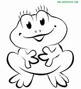 Frog Coloring Pages Frogs Clipart Cartoon Funny Kids Drawing Crazy Colouring Cliparts Clip Baby Print Library Quality High Clipartbest Az sketch template