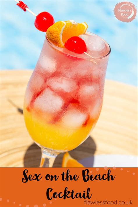 Sex On The Beach Cocktail Recipe By Flawless Food
