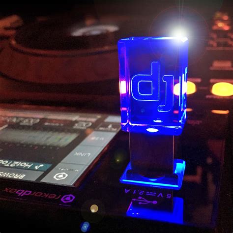 premium crystal dj stick usb  flash drive nightmusic dj supply