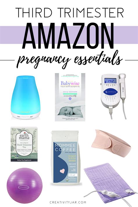 Third Trimester Amazon Pregnancy Essentials Creativity Jar