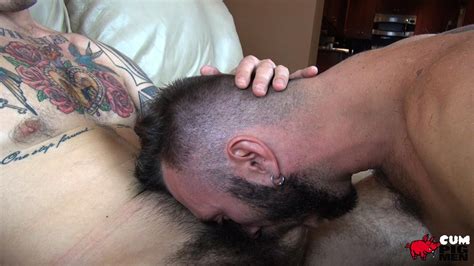 sucking a load of cum out of cam christou hairy cum