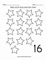 Number 16 Worksheets Activities Sixteen Worksheet Preschool Cleverlearner Coloring Printable Numbers Counting Craft Practice Writing Children Available Other Shapes sketch template