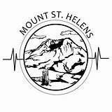 Helens St Mount Clipart Mt Designlooter 400px 03kb sketch template