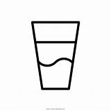 Water Coloring Glass Pages Icon Thirst Gulp Drink Ultra sketch template