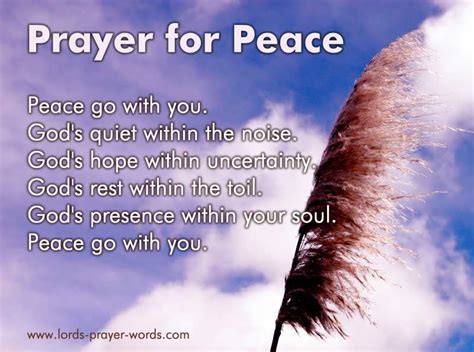 prayer  peace fitness ja terveellinen syoeminen