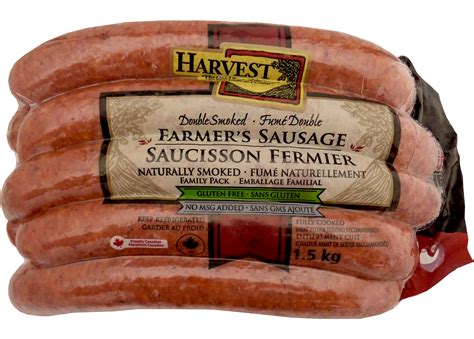 Double Smoked Farmer S Sausage 1 5kg Harvest Meats
