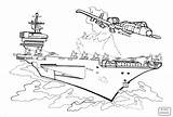 Carrier Carriers Coloringbay Langley Earth sketch template