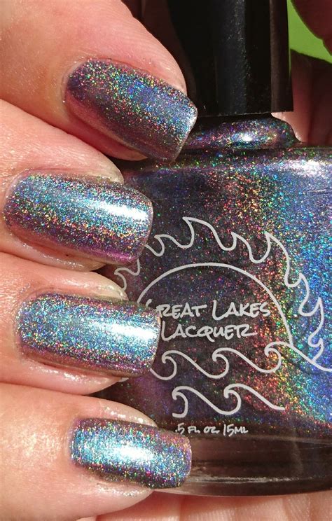 great lakes lacquer  air ill rise   sun nail polish nail