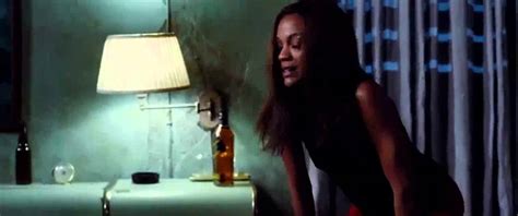 zoe saldana the losers fight scene