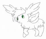 Shaymin Coloring Pages Sky Template Form Pokemon Getcolorings Comments Deviantart Library Clipart Printable sketch template