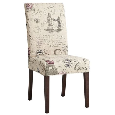 dana slipcover script dining chair dining room chairs