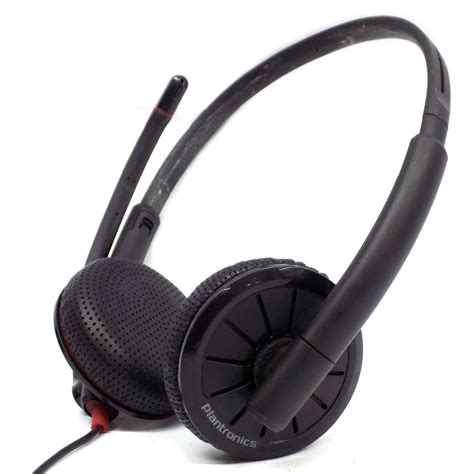 lot   plantronics  blackwire usb mm stereo headset