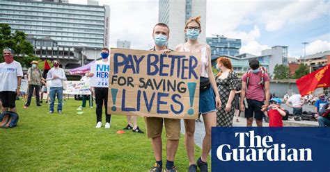 Nhs Pay Demonstration In Pictures Society The Guardian