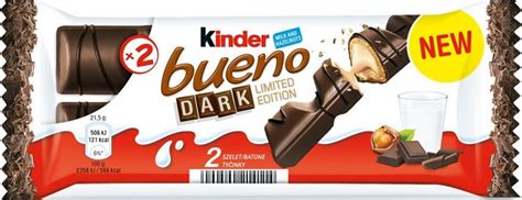 kinder bueno dark chocolate bar brits