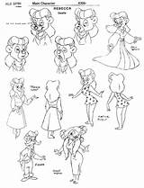 Talespin Rebecca Tailspin Cunningham sketch template