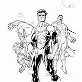 Invincible Atom Xcolorings sketch template