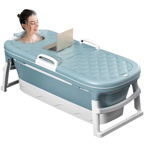 Buy Dripex Portable Bathtub Adult Folding Bathtub 138x62x52cm Large