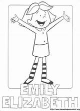 Clifford Emilly sketch template